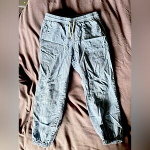 United colors of Benetton cotton pants. Striped. Size 7-8 years